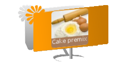 Cake premix