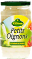 Kuhne : Petits oignons - Petits oignons Hollande au vinaigre  : Autres légumes marinés : 180 g