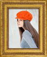 Laulhere : French beret "Campus" : For women : Made in France