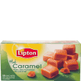Lipton : the caramel : caramel-flavoured tea : 25 bags