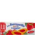Lu : La barquettes 3 chatons : Strawberry biscuits : 120g