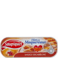 Saupiquet : mackerel : Tomato and basil : 170g	